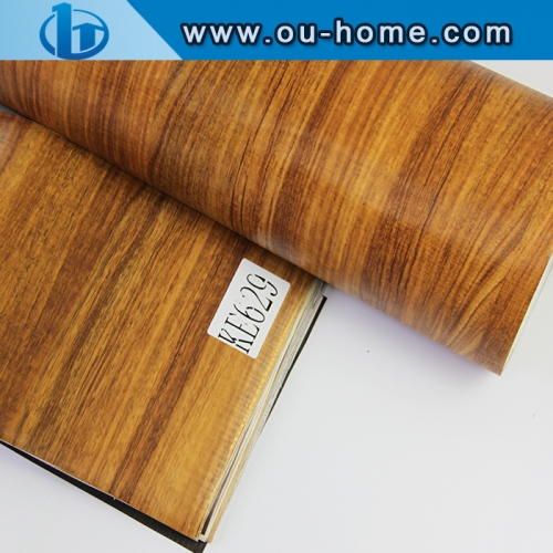 Wood Lamination Grain Wooden Furniture Protective Film Decorative Sticker