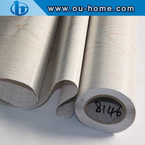 PVC Wood grain decorative ceiling film Membrane Foil