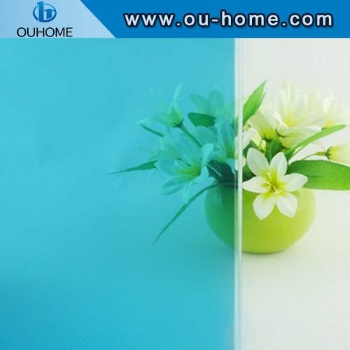 BT107 PVC Non-pollution Glass Film Tinting Frosted Decorative Privacy Window Film