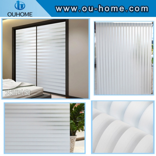 BT828 Office glass privacy PVC self-adhesive frost film