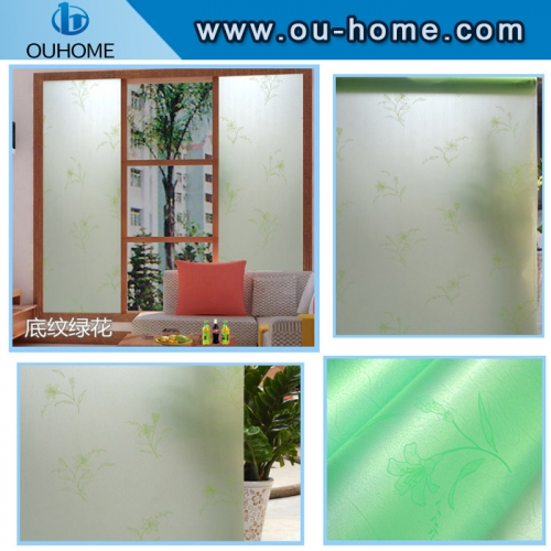 BT831 Green frosted decorative window insulation film