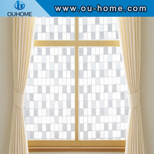 H12406 Opaque frosted privacy glass window film