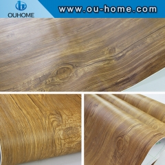 Decorative pattern wood grain self-adhesive PVC furniture film