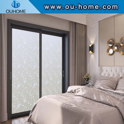 BT805 Self adhesive privacy decorated frosted window film