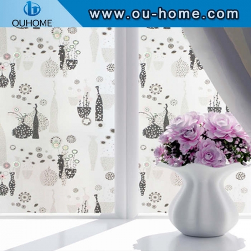 BT841 Home privacy stained translucence window film