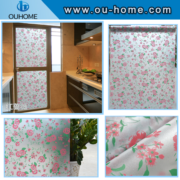 9102 Self adhesive decorative stained glass window film