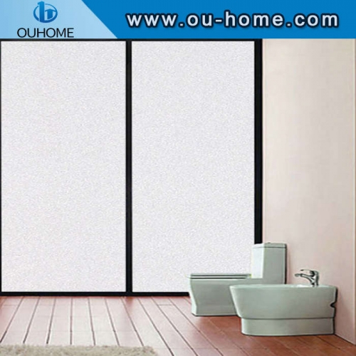 H012 PVC Waterproof Window Film No-Glue 3D Static Decorative Privacy Glass Sticker